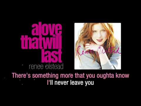 A Love That Will Last | Renee Olstead | Karaoke