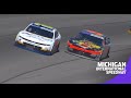 Noah Gragson edges Allmendinger for Stage 2 win at Michigan