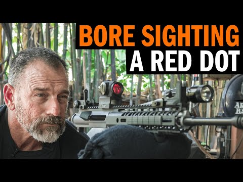How To Cold Bore Sight A Red Dot with Navy SEAL Mark "Coch" Cochiolo