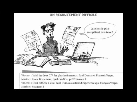 Dialogue En Français Nº:54  Un recrutement difficile