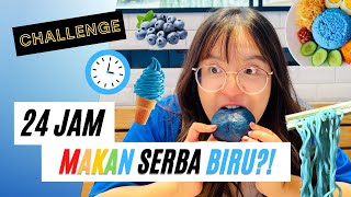 Download lagu 24 JAM MAKAN SERBA BIRU?! BENERAN 100% BIRU SEMUA WKWKWK @LOFKUNIndonesia #DuniaSeruKun mp3
