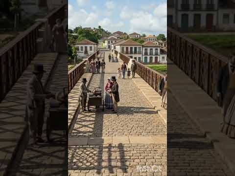 PONTE DE FERRO ITAIBA DE 1876 EM PAUDALHO GERADO POR IA!!!