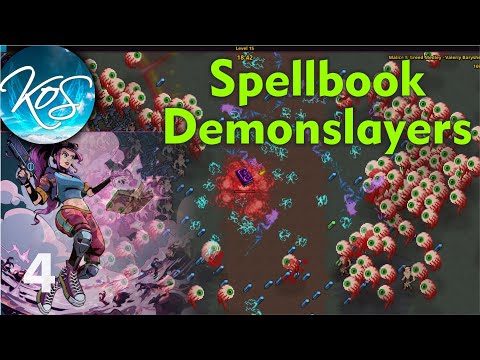 Spellbook Demonslayers 4 - DOUBLE SIGIL - (Vampire Survivors-like game) Let's Play