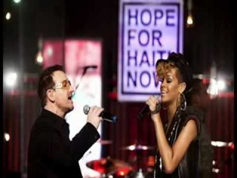 Jay-Z, Bono, Rihanna, The Edge "Stranded" (Haiti