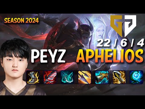 GEN Peyz APHELIOS vs KAI'SA ADC - Patch 14.11 KR Ranked MASTER | lolrec