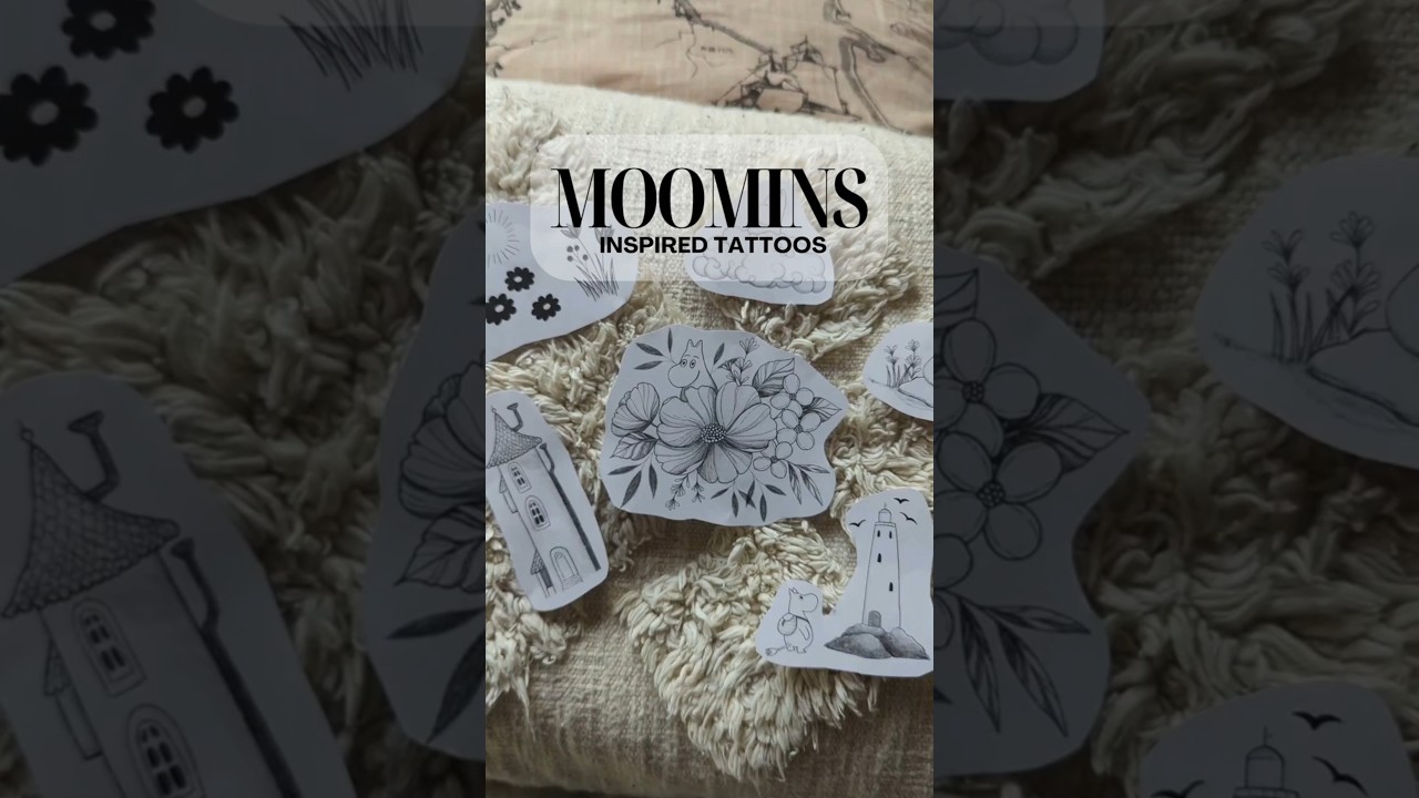 Moomin-Inspired Tattoo Design Ideas 🌸✨ | Whimsical Art for Moomin Fans!