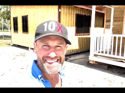 Pletts Builders - Belize Hardwood Homes and they ship to Ambergris Caye