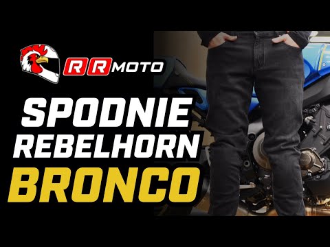 REBELHORN BRONCO - miejskie spodnie motocyklowe