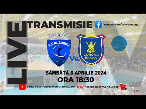 Transmisie LIVE! CSM Lugoj vs. CSM Corona Braşov - Volei feminin Play-off