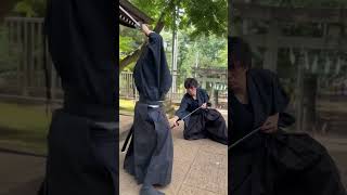 Download lagu Duel at the Shrine! #swordfighting #samurai #japaneseculture mp3 Download lagu Duel at the Shrine! #swordfighting #samurai #japaneseculture mp3