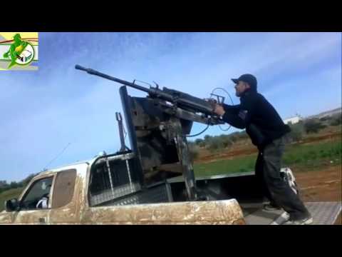 استهداف واصابة طائرة حربية من قبل لواء خط النار في بلدة جورين في ريف حماة