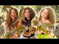 Kalogeras Sisters GET ATTACKED BY MONKEYS