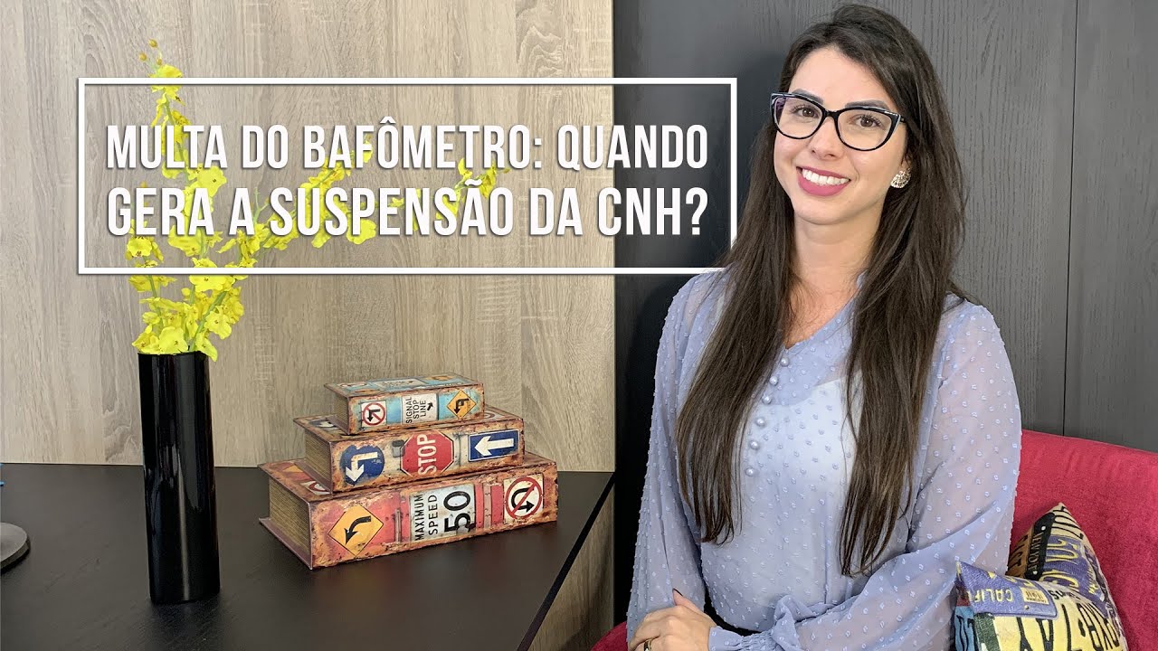 Quando acontece a suspensão da CNH na multa do Bafômetro