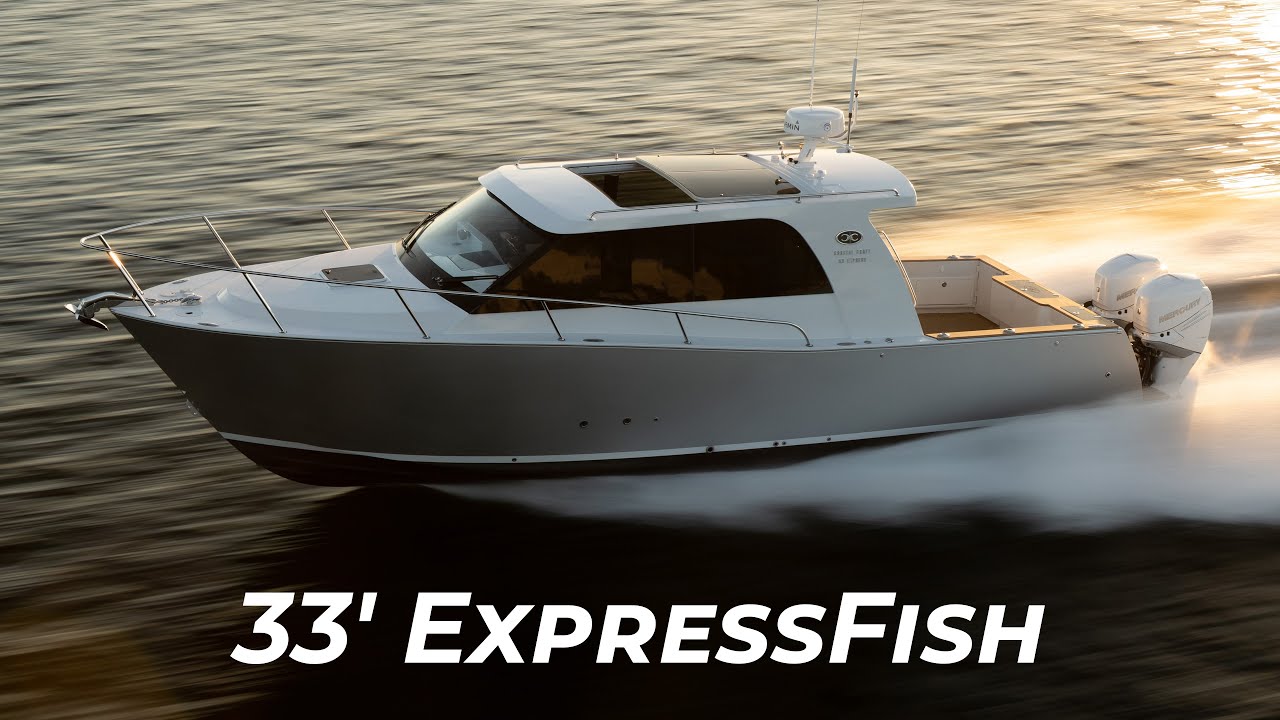 Coastal Craft 33' ExpressFish - Promo Video
