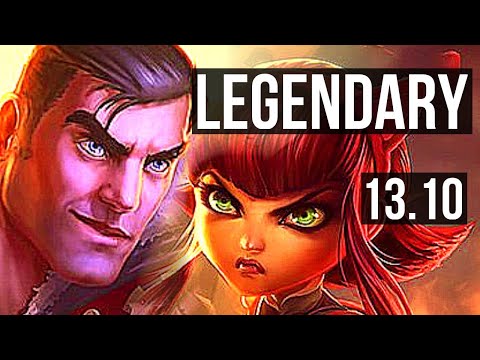 JAYCE vs ANNIE (MID) | 12/1/4, 1.7M mastery, Legendary, 400+ games | KR Master | 13.10