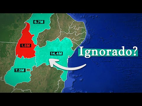 Why do so few Brazilians live in Tocantins?