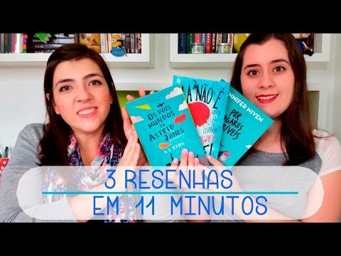 3 resenhas em 11 minutos | Book Review