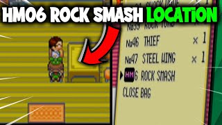 HOW TO GET HM06 ROCK SMASH ON POKEMON EMERALD