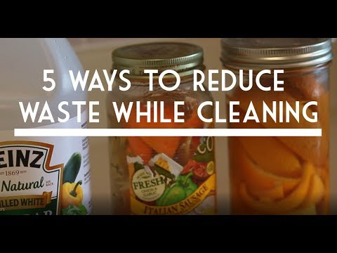 5 Easy Ways to Reduce Waste While Cleaning