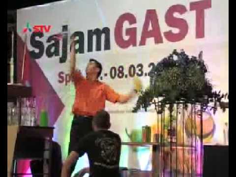 GAST 2009: DUŠAN JANJATOVIĆ,  pobjednik flaire barmena