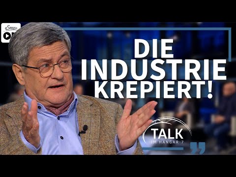 "Die sterben alle." – Roland Tichy über das Aus der deutschen Industrie | Talk im Hangar-7“