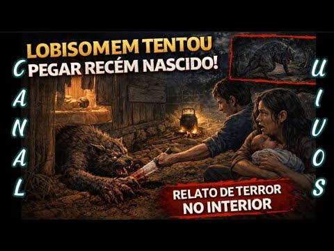 LOBISOMEM QUASE PEGOU MEU SOBRINHO • Canal Uivos