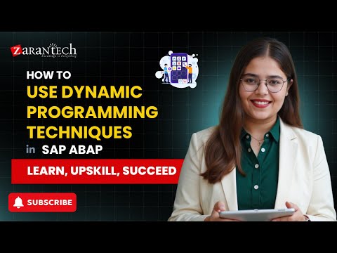 Introduction to SAP ABAP Course ZaranTech