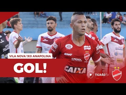 VILA NOVA 1X0 ANAPOLINA - GOL