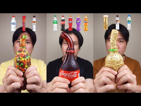 [COMPILATION] EATING VARIOUS FROZEN HONEY JELLY