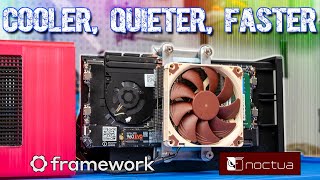 Framework Mainboard Meets Noctua CPU Cooler: An Epic Mod!