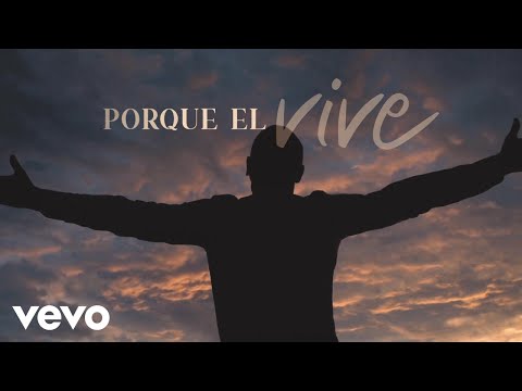 Rudy Perez - Porque Él Vive (Lyric Video)