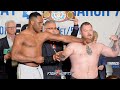FRANK SANCHEZ PUNCHES JOEY DAWEJKO DURING WEIGH IN AFTER BOTH EXCHANGE VERBAL TAUNTS AT EACH OTHER!