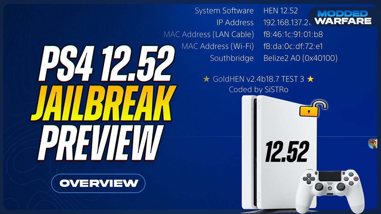 Trying out the New 12.52 PS4 Jailbreak