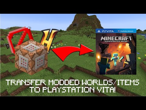 Exclusive! Ultimate MODDED Minecraft on PS VITA!