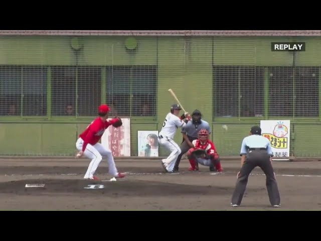 【ファーム】バファローズ・西野がしぶとくライト前へタイムリー!! 2019/7/21 B-C(ファーム)