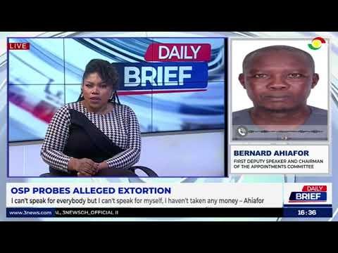 Who Is Making the Allegation? - Ahiafor on GH₵70,000 Bribe Claim