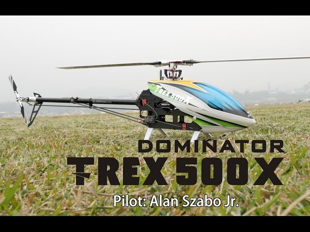 Video teaser for Alan Szabo Jr. ALIGN Trex 500X Dominator 3/15/17