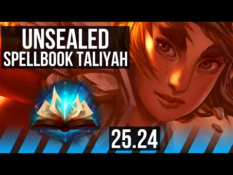 TALIYAH vs ZED (MID) | Unsealed Spellbook | KR Master | 25.24