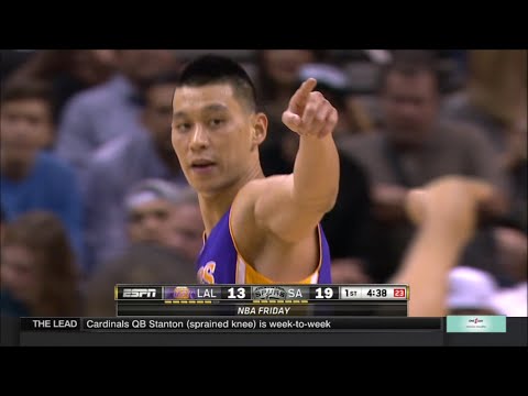 Jeremy Lin ( 14 Pts, 8 ast ) vs. Spurs (12-12-2014)