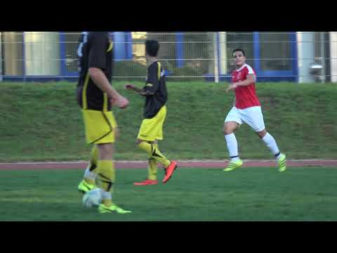 Zwei Hammer- Maschine- Tore von Albijon Kikaj am 13 10 2018 SK Weingarten A Jugend  Jugend