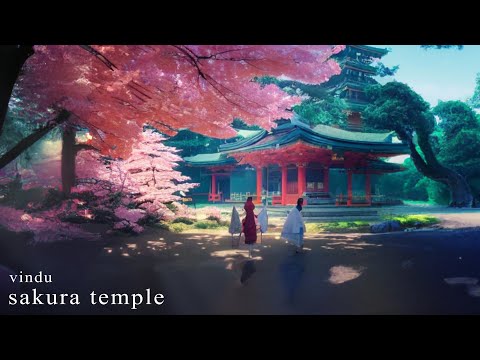 Vindu - Sakura Temple 🌸 [japanese lofi / chillhop]