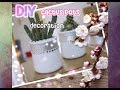 Направи си сам - Декорация на стари саксийки // DIY - Cactus Pots Decoration 