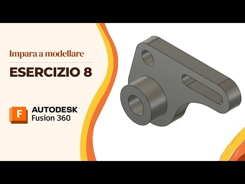 Fusion 360 Tutorial - Learn to Model: Exercise 8, Unidentified Object, but More Difficult