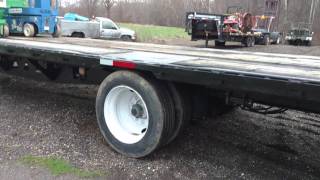 1997 Trail King Spread Axle Step Deck