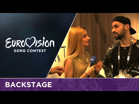 Lidia Isac (Moldova) introduces her 'cosmonaut'