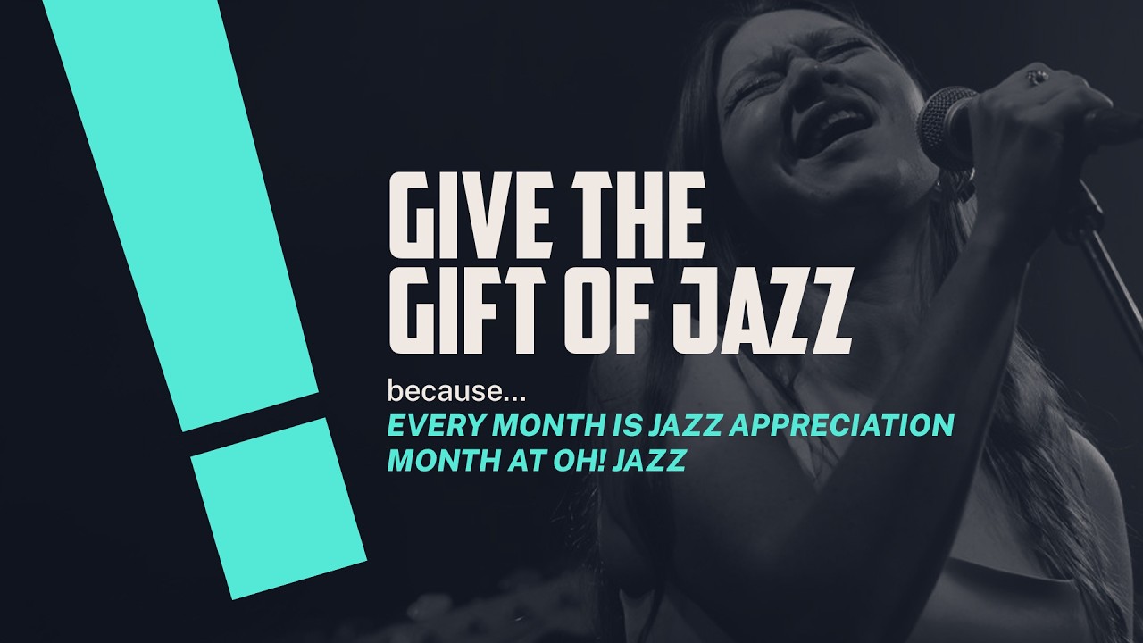 The Perfect Gift for Jazz Lovers 🎷 | Oh! Jazz Gift Card
