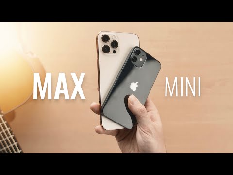 iPhone 12 Pro Max vs 12 Mini - 1 Week Later!