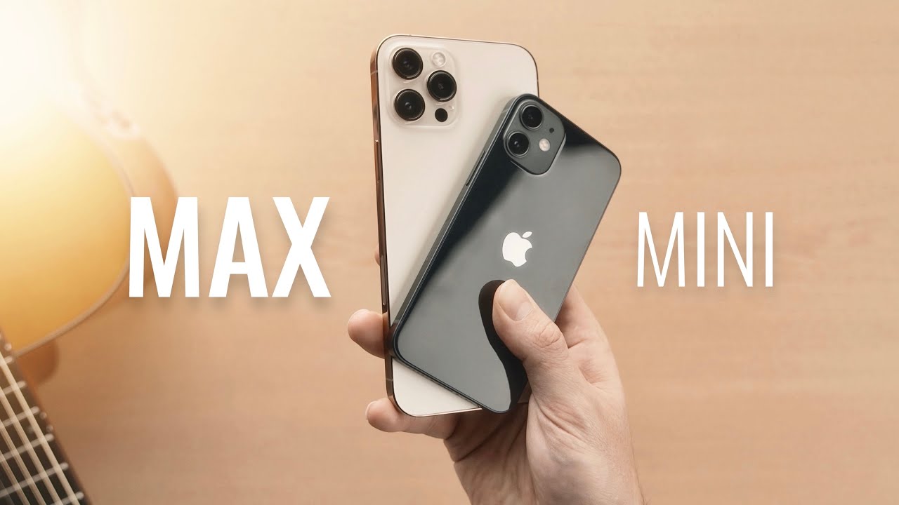 iPhone 12 Pro Max vs 12 Mini - 1 Week Later!