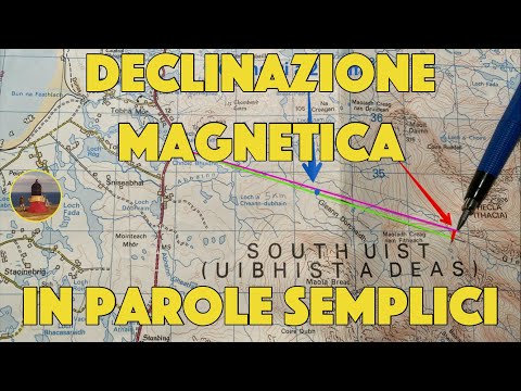 Topografia: Declinazione magnetica in parole semplici #11
