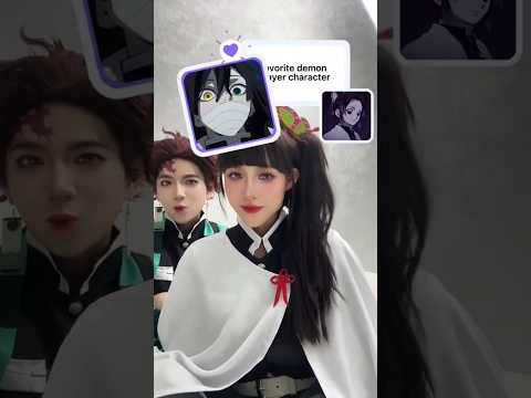 Kanao choosing tanjiro..💋😉🫰#cosplay #kanao #tanjiro #edit